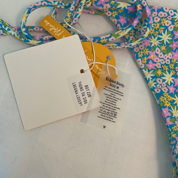 NWT kulani kinis side tie thong - Picture 2 of 3